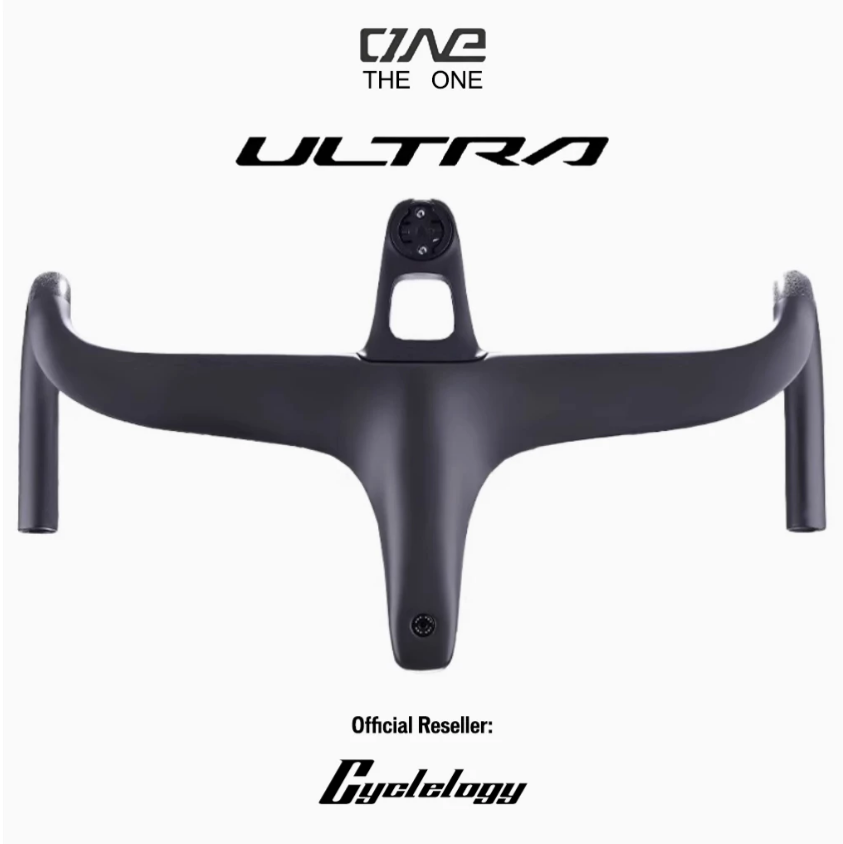 The One Ultra Raspberry 2025 THE ONE ULTRA Integrated Carbon Aerodynamic Handlebar 1 Year Warr ...