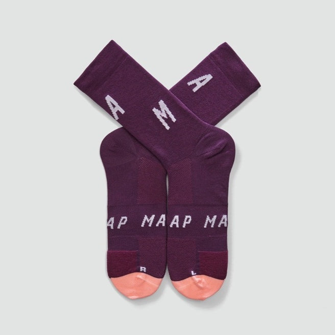 MAAP Team Sock DARK PLUM