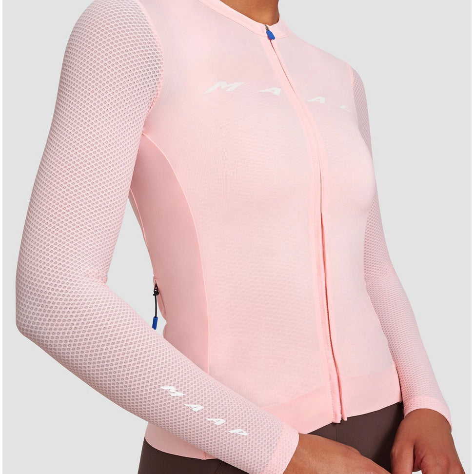 MAAP Women's Evade Pro Base LS Jersey 2.0 PALE PINK