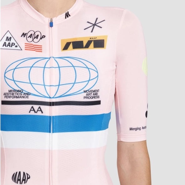 MAAP Women's Axis Pro Jersey PALE PINK