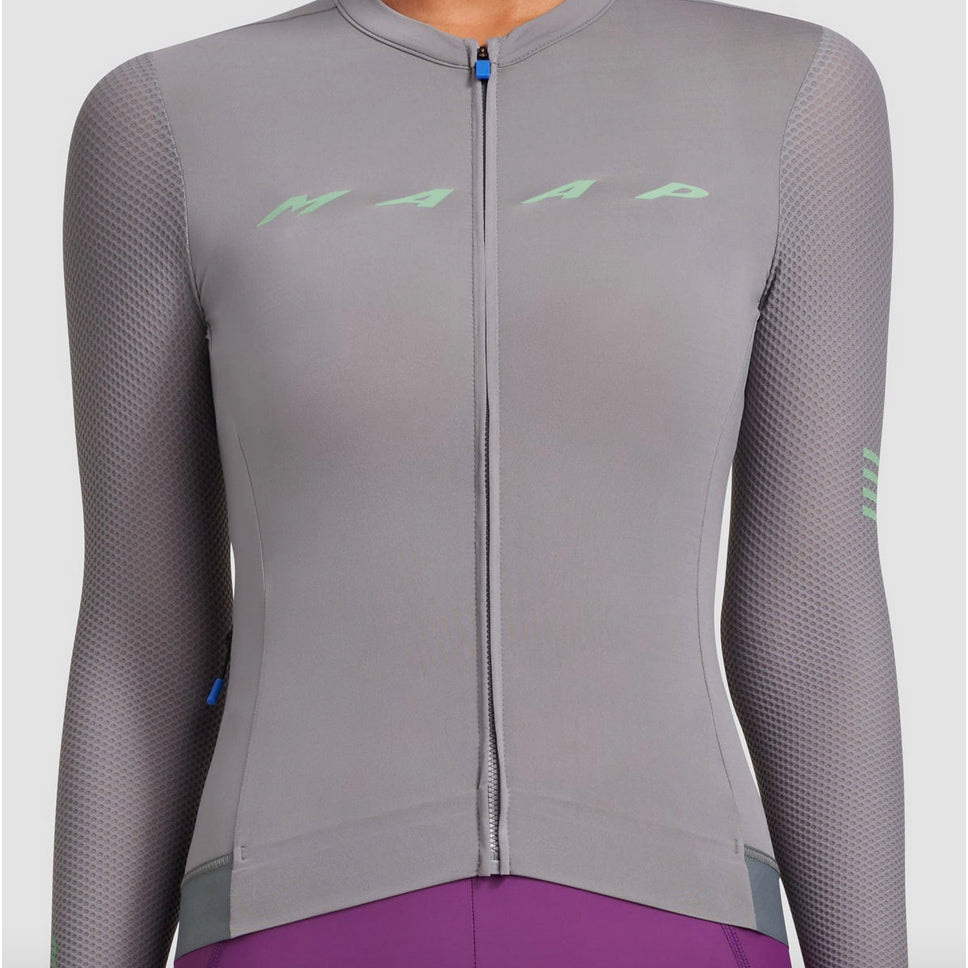 MAAP Women's Evade Pro Base LS Jersey 2.0 GARGOYLE