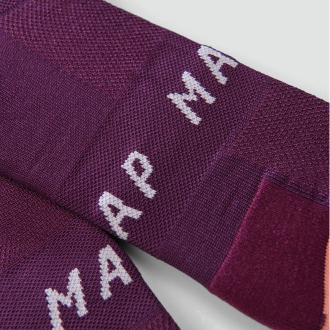 MAAP Team Sock DARK PLUM