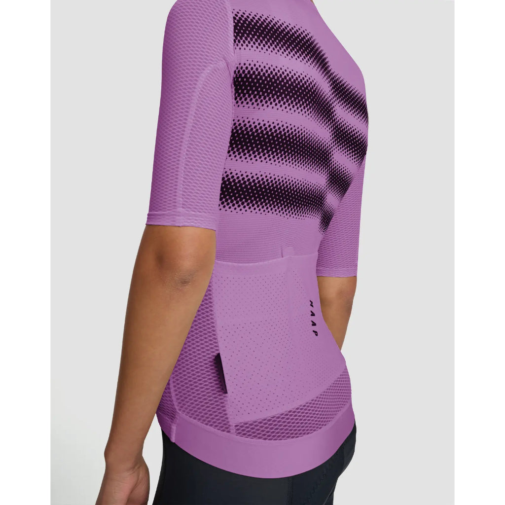 MAAP Women's Blurred Out Ultralight Jersey Plum