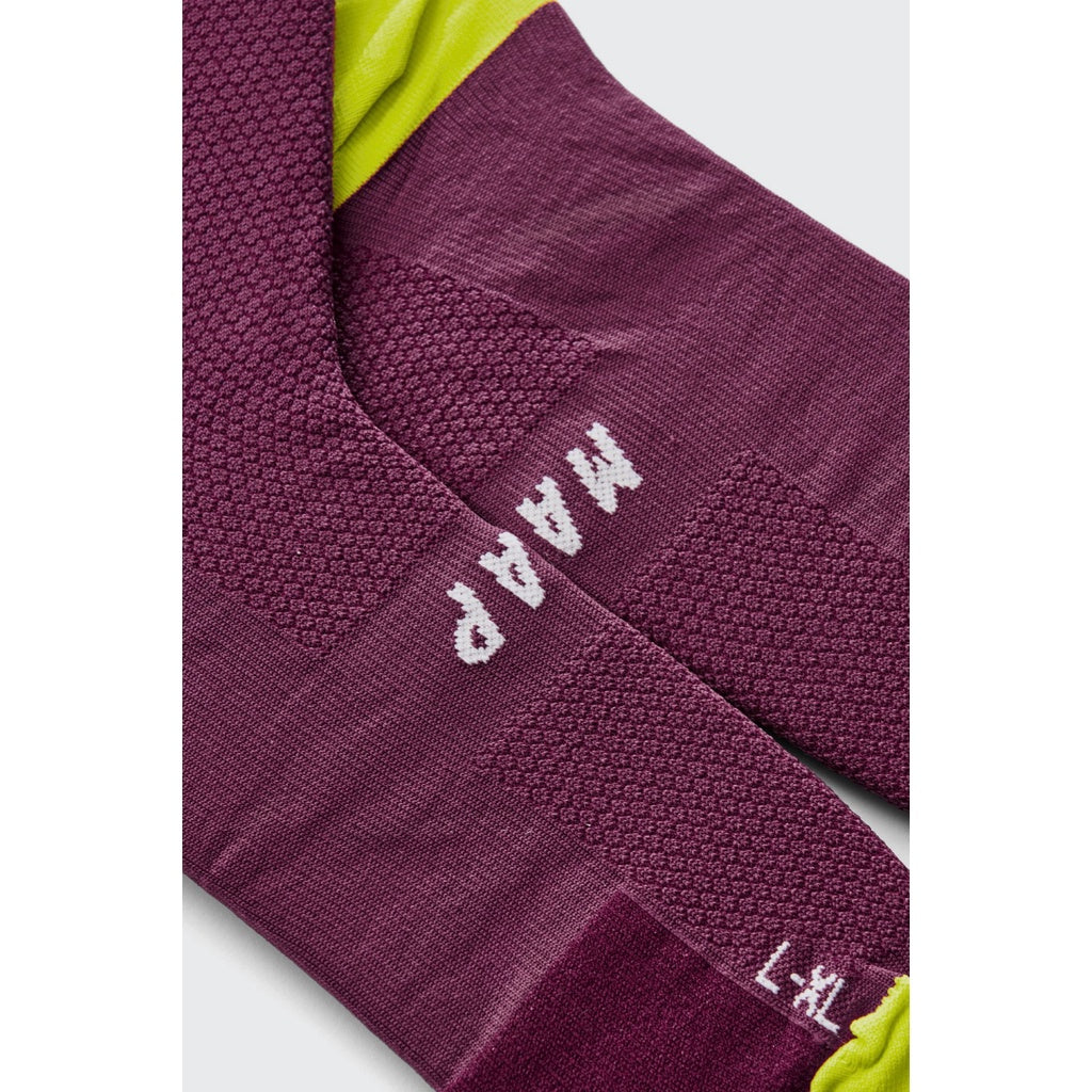 MAAP Emblem Sock Burgundy