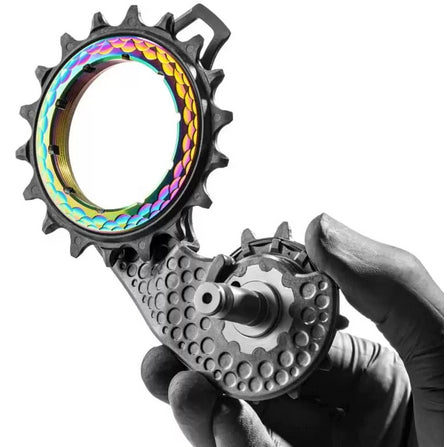 absoluteBLACK Hollowcage Shimano 9250 Dura Ace Carbon Ceramic Oversized derailleur pulley cage