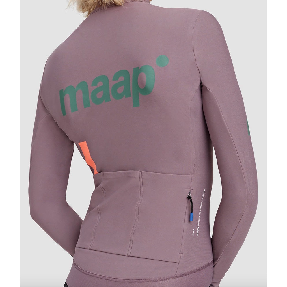 MAAP Women's Training LS Jersey RAISIN