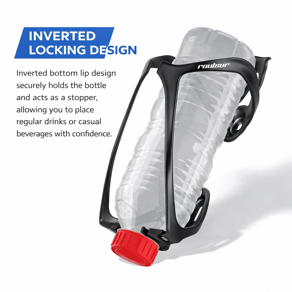 Rouleur Rib Bottle Cage Alloy