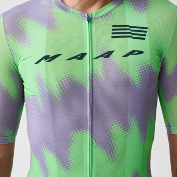 MAAP LPW Pro Air Jersey 2.0 Purple Ash/Aqua Green