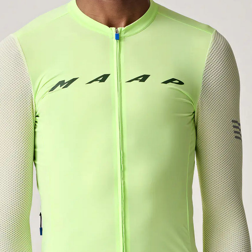 MAAP Evade Pro Base LS Jersey 2.0 GLOW/DEW