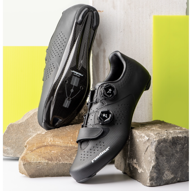 ROULEUR CORSA CARBON ROAD SHOE BLACK