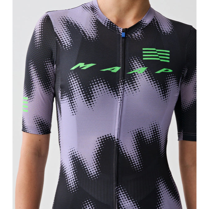 MAAP Women's LPW Pro Air Jersey 2.0 Purple Ash/Black