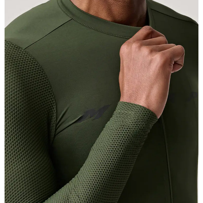 MAAP Evade Pro Base LS Jersey 2.0 BRONZE GREEN