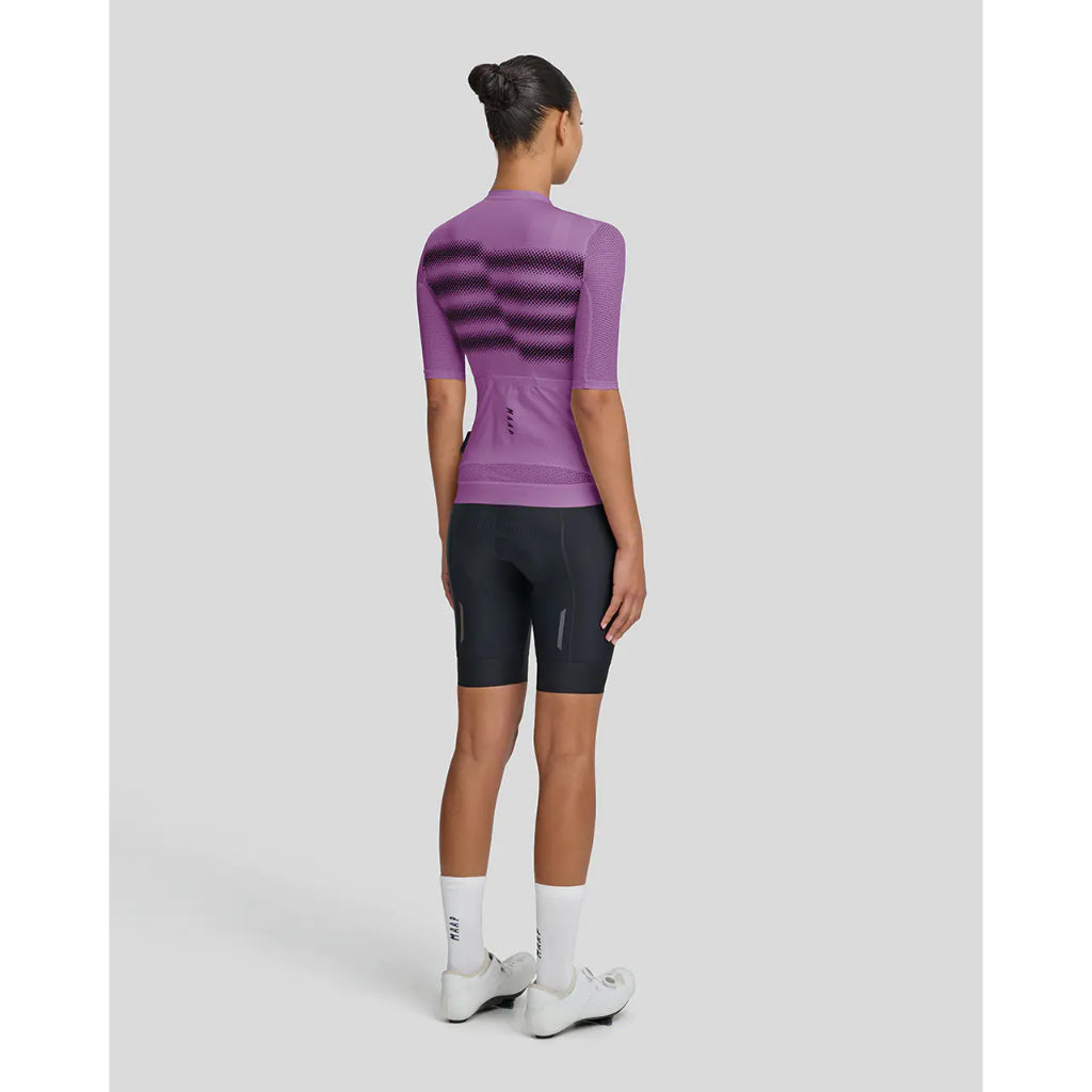 MAAP Women's Blurred Out Ultralight Jersey Plum