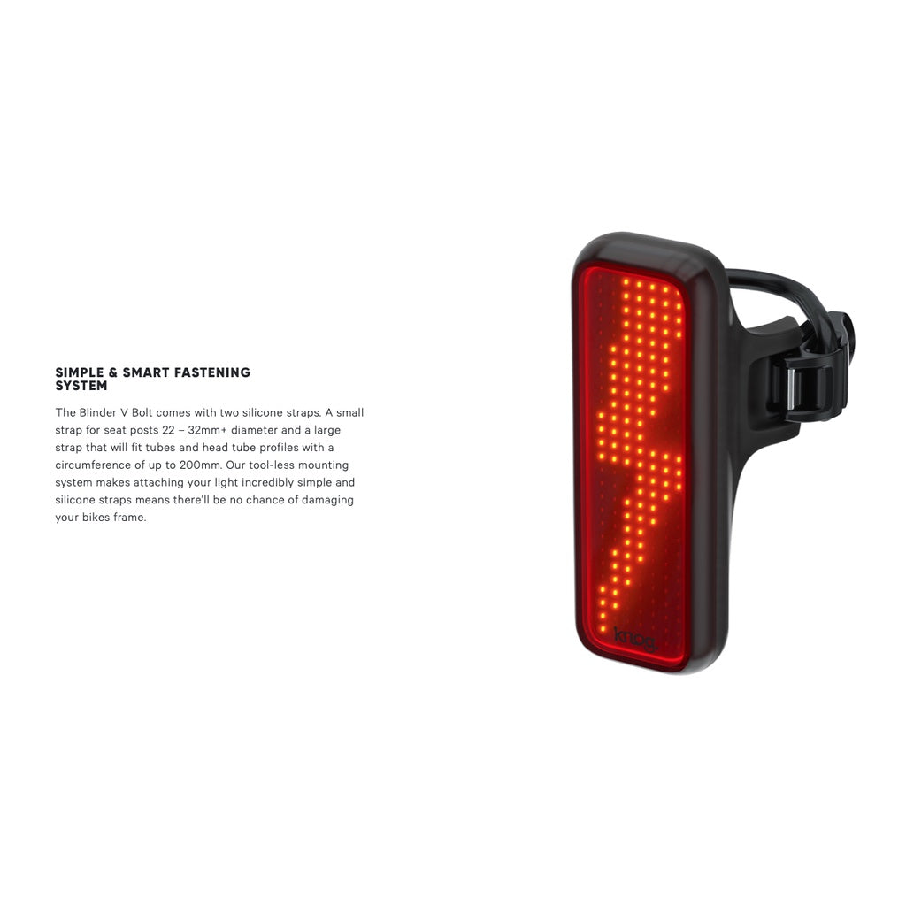 KNOG Blinder V Bolt Rear Light