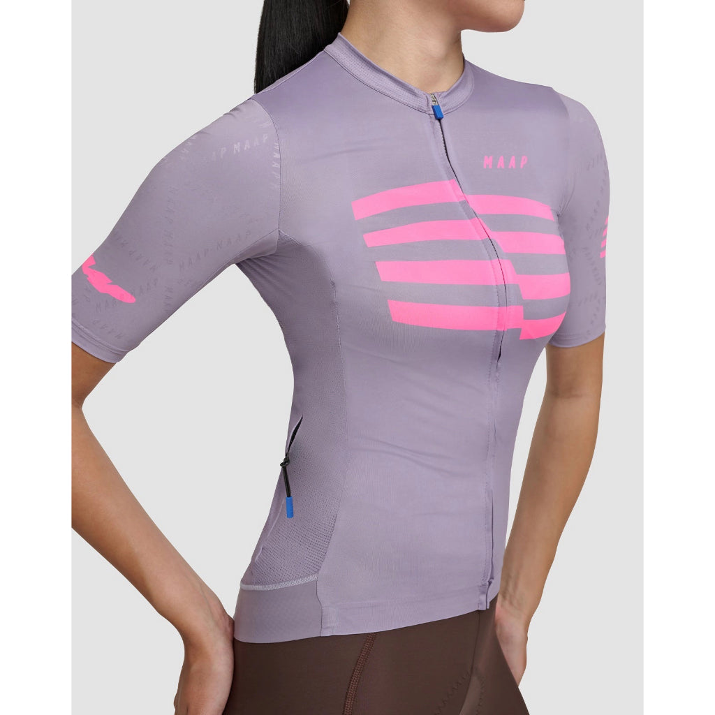 MAAP Women's Sphere Pro Hex Jersey 2.0 Purple Ash