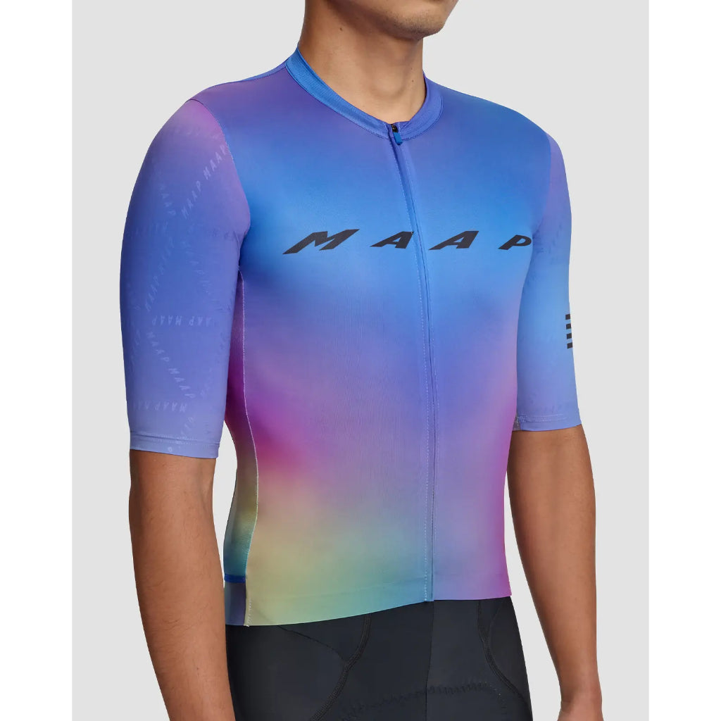 MAAP Blurred Out Pro Hex Jersey 2.0 Blue Mix