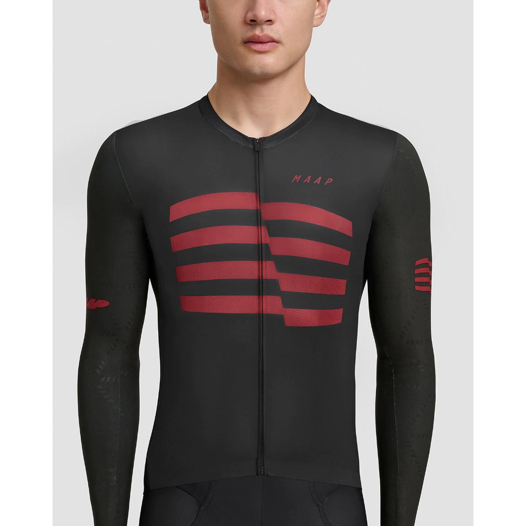 MAAP Sphere Pro Hex LS Jersey 2.0 Black