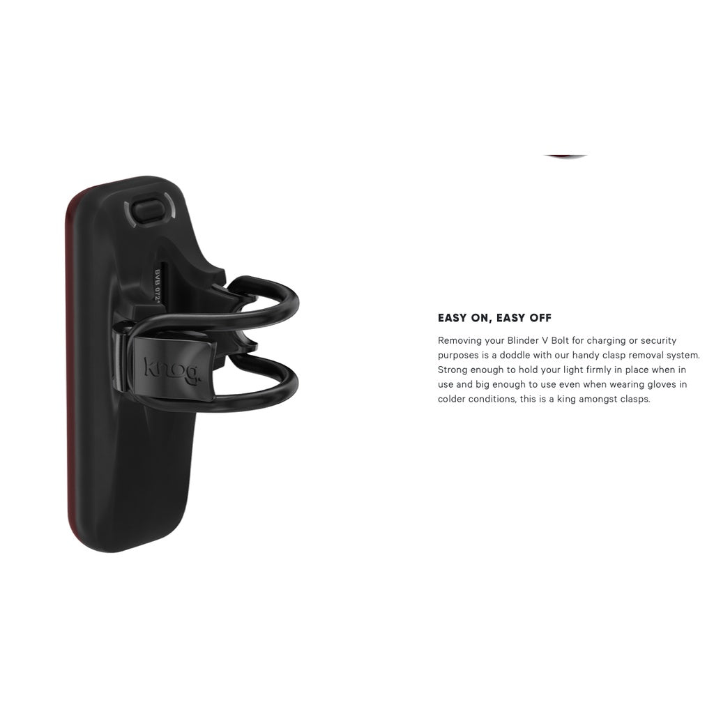 KNOG Blinder V Bolt Rear Light