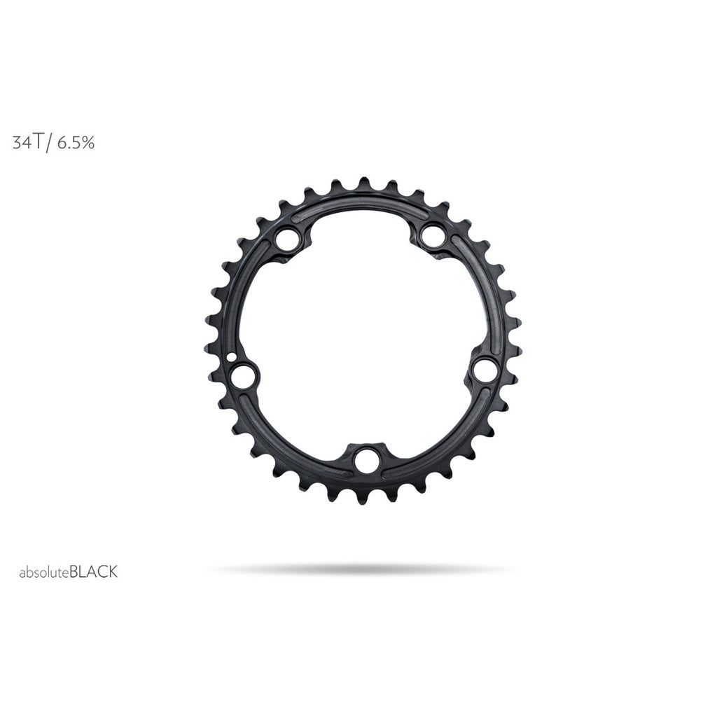 ABSOLUTEBLACK PREMIUM OVAL ROAD 110/5 BCD CHAINRING FOR SRAM