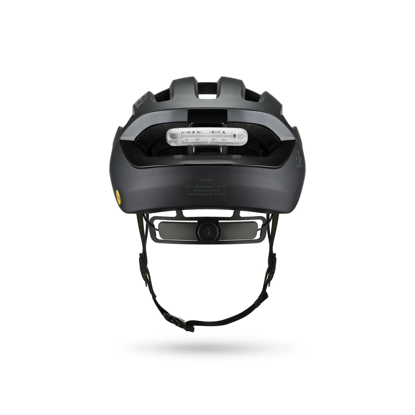 FIZIK HELMET KUDO + LIGHT BLACK