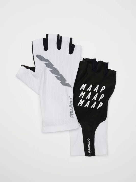 MAAP Pro Aero Mitt White