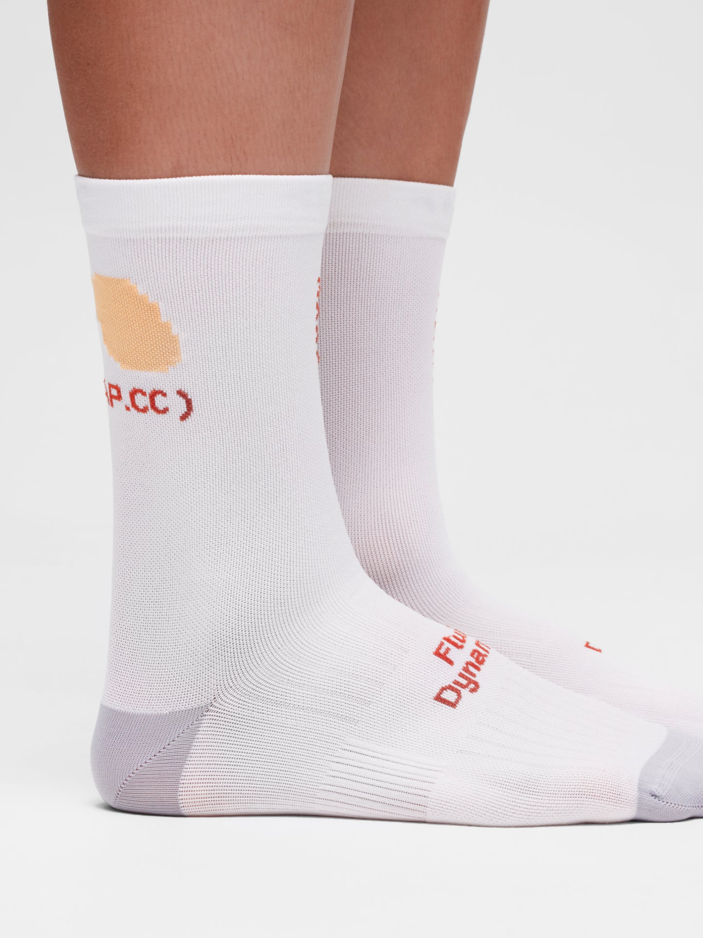 MAAP Strata Team Sock WHITE/SORBET