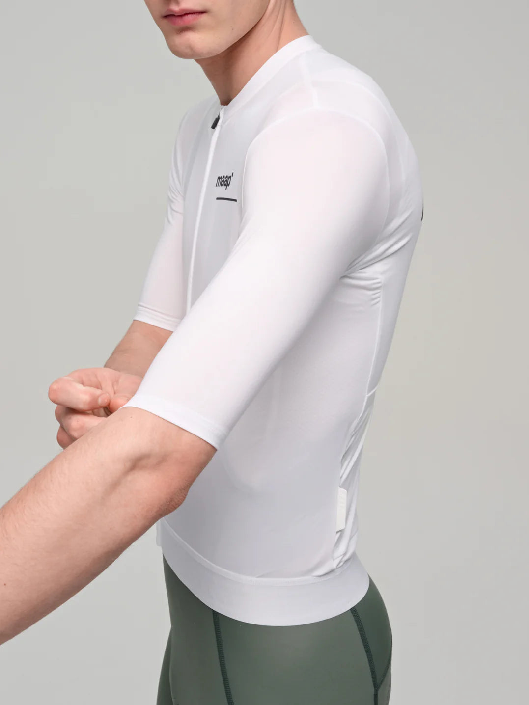 MAAP Training Jersey White
