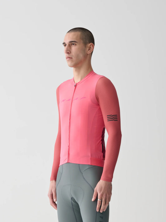 MAAP Evade Pro Base LS Jersey 2.0 EPIC PINK