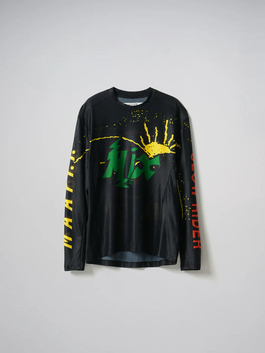 MAAP + PUBLIC POSSESSION LS Mesh Tee Black