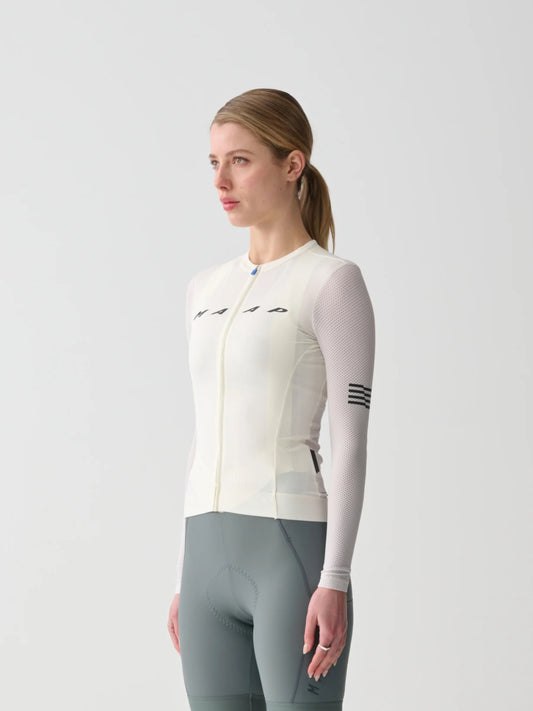 MAAP Women's Evade Pro Base LS Jersey 2.0 CHALK