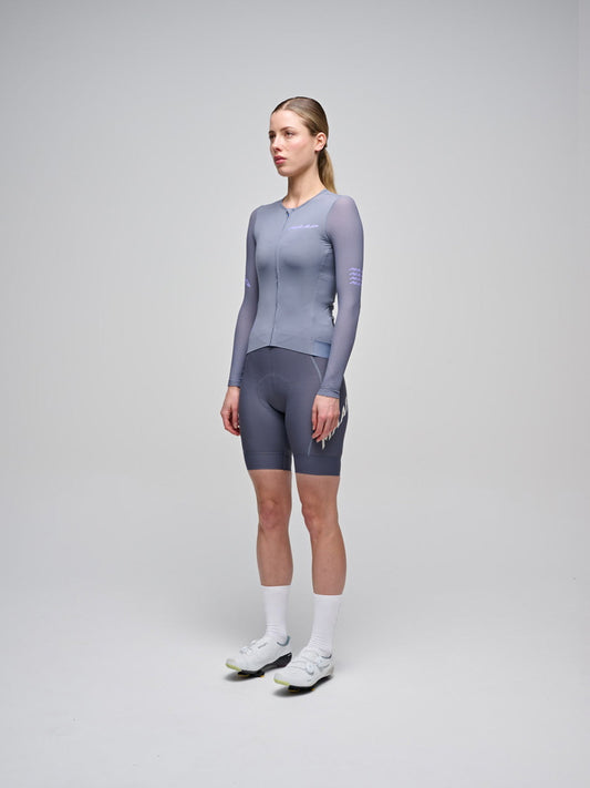 MAAP Women's Emerge LS Jersey Galaxy Blue