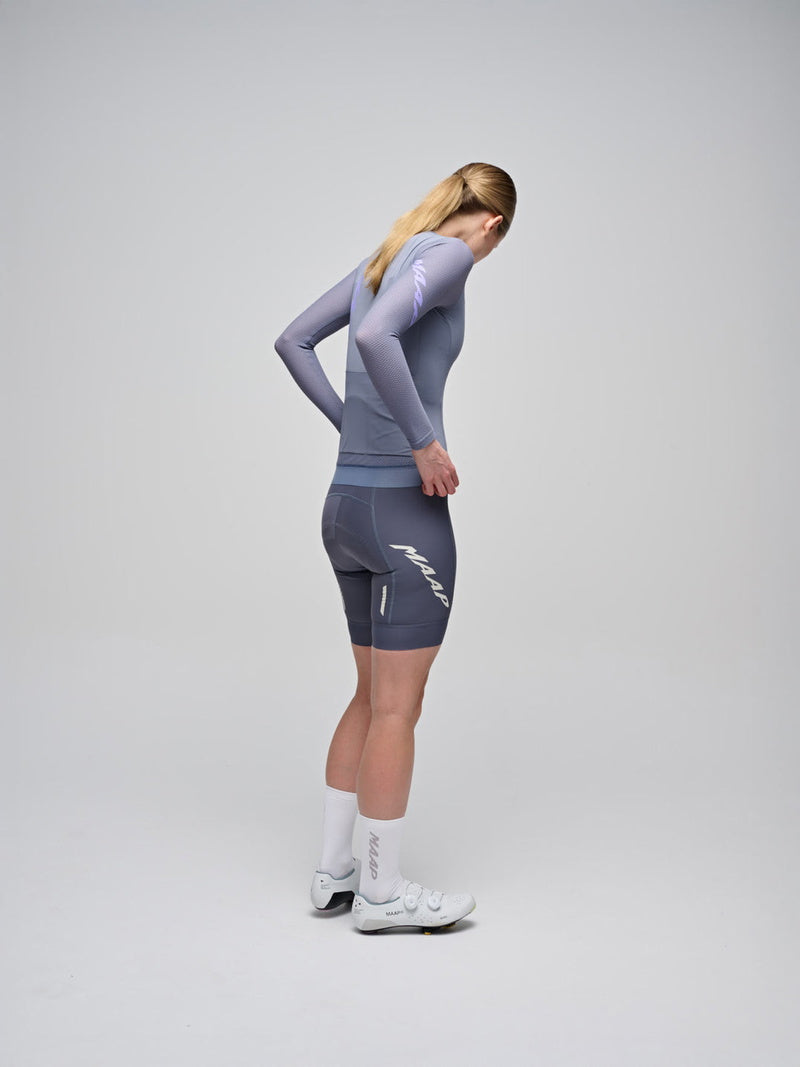 MAAP Women's Emerge LS Jersey Galaxy Blue