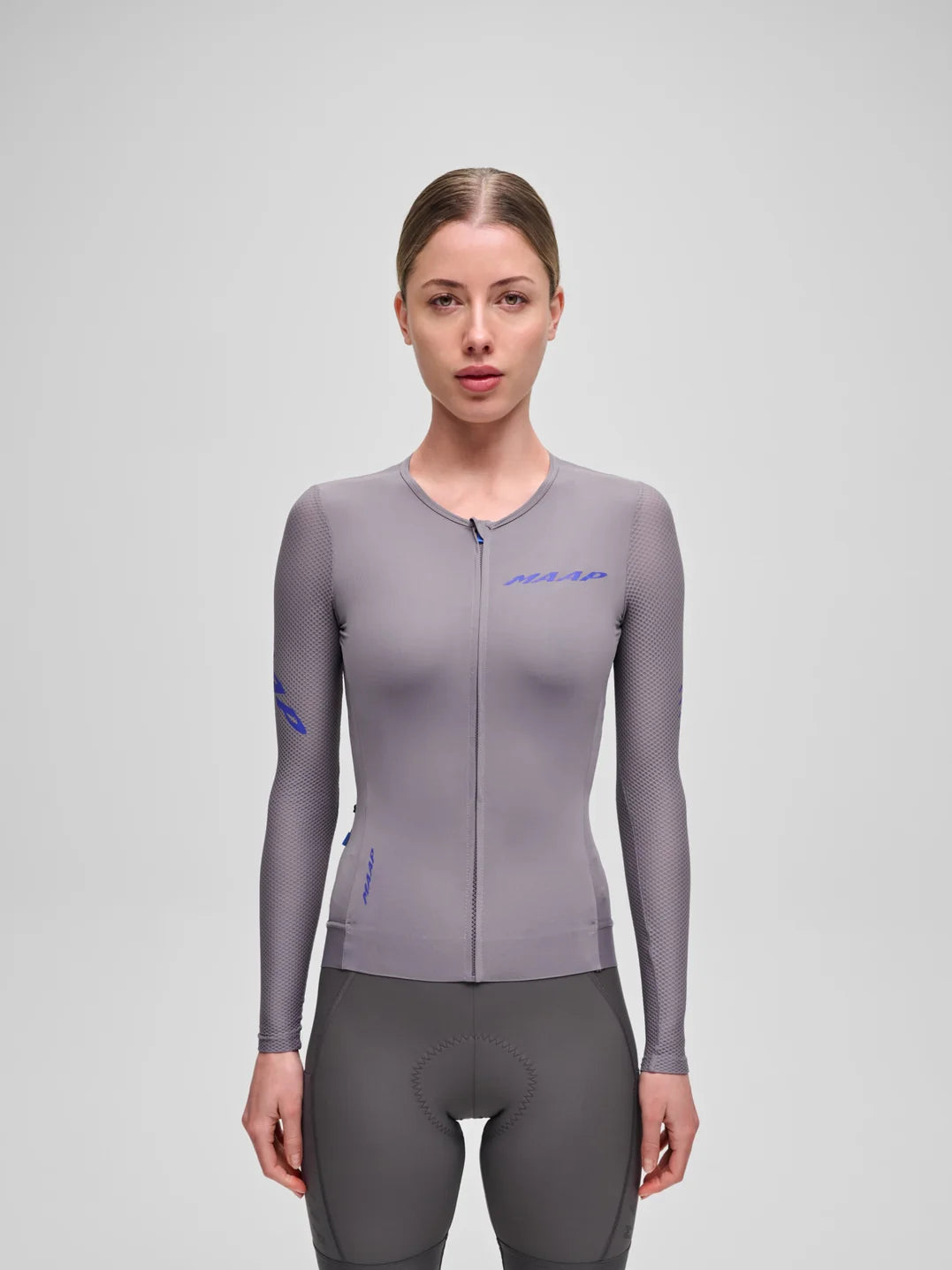MAAP Women Pro Emerge LS Jersey Anthracite