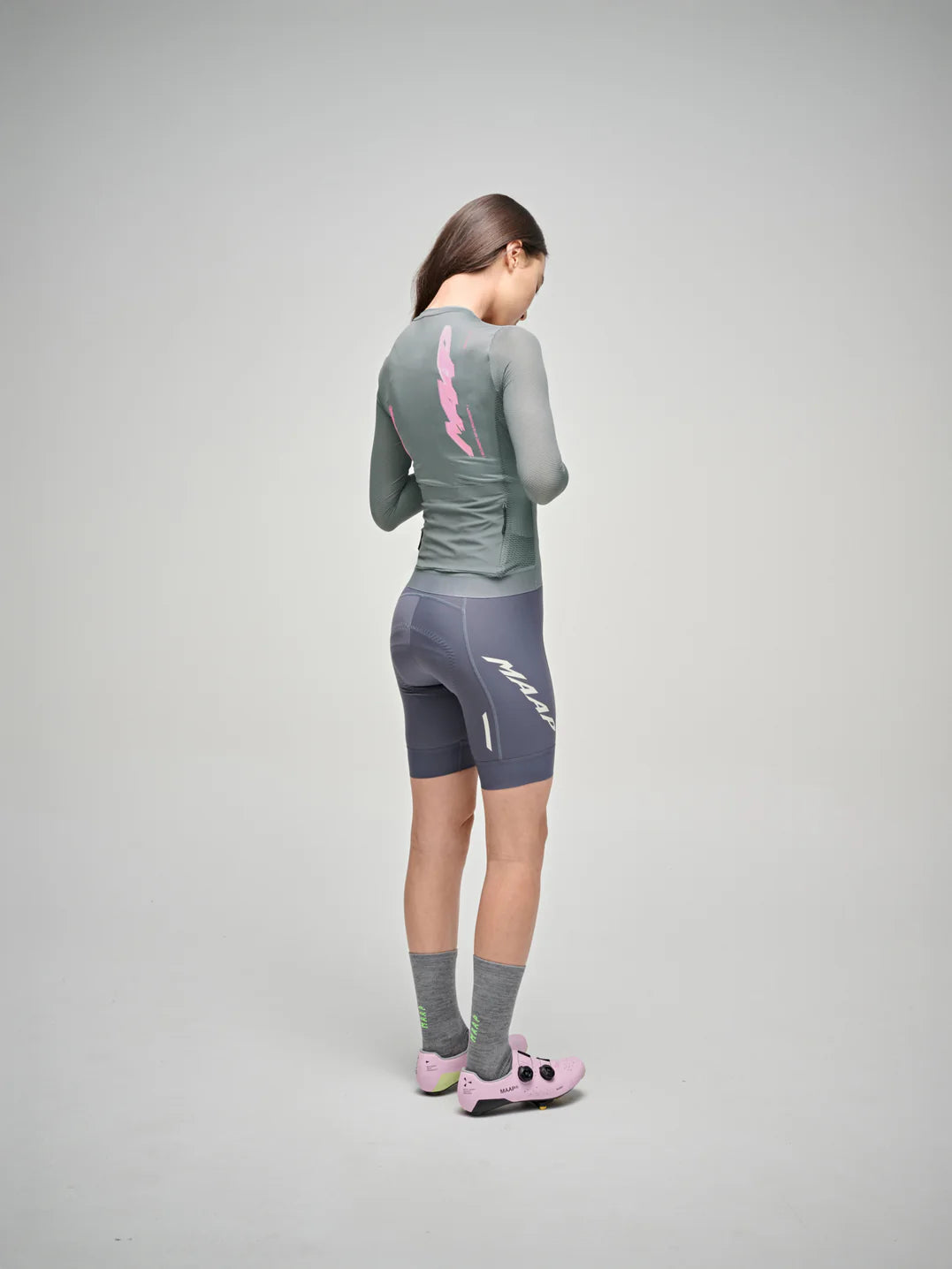 MAAP Women's Blaze Pro Air LS Jersey 3.0 Gargoyle