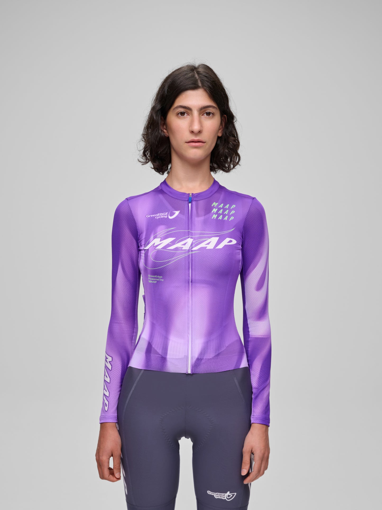 MAAP Women's WorldTour 26 Pro Air LS Jersey 3.0 ELECTRIC PURPLE