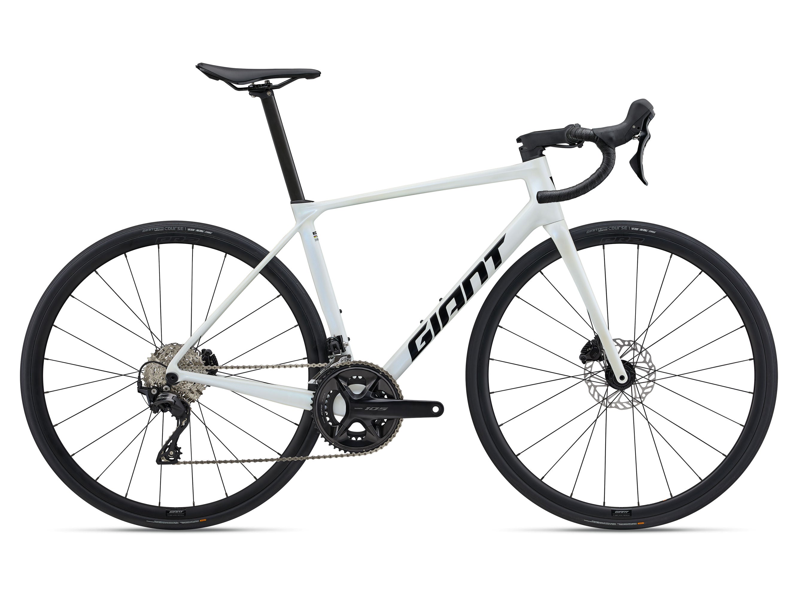 Giant TCR Advanced 2 KOM Illusion White – CYCLELOGY KK SDN BHD
