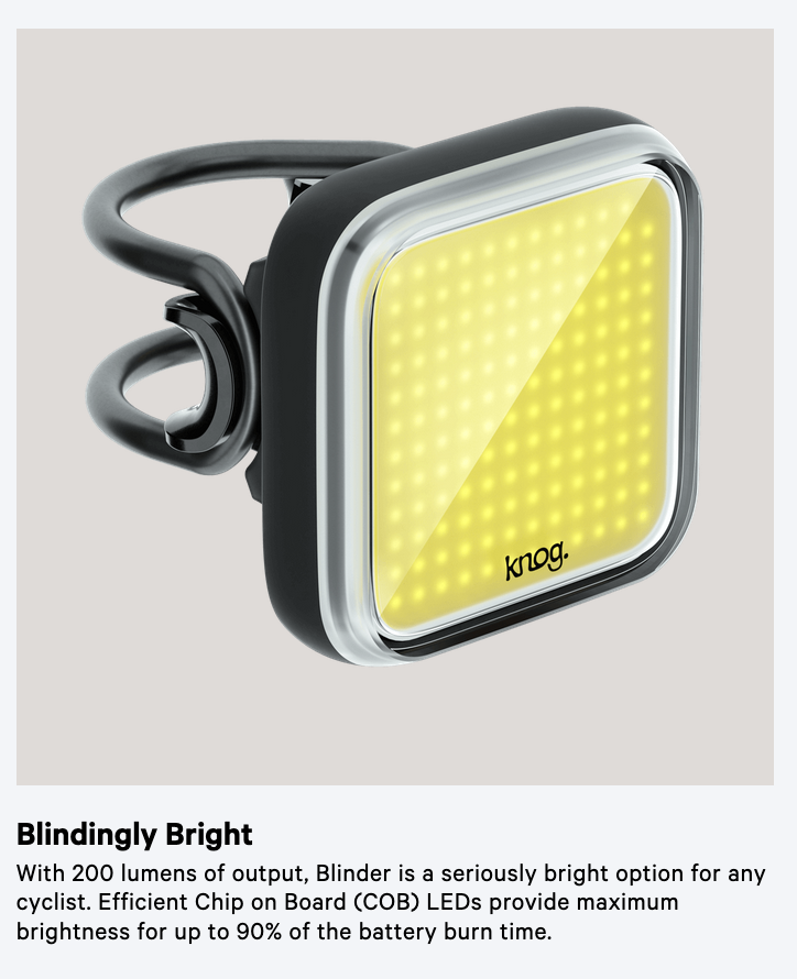 KNOG Blinder Front Bike Light