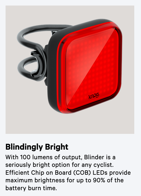 KNOG Blinder Rear Bike Light