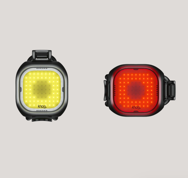 KNOG Blinder Mini SQUARE Bike Light Twinpack