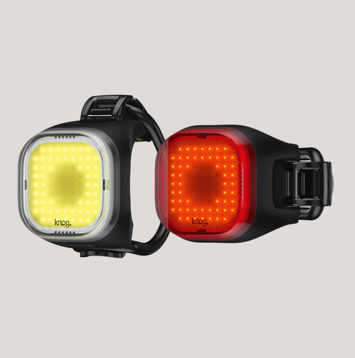 KNOG Blinder Mini SQUARE Bike Light Twinpack