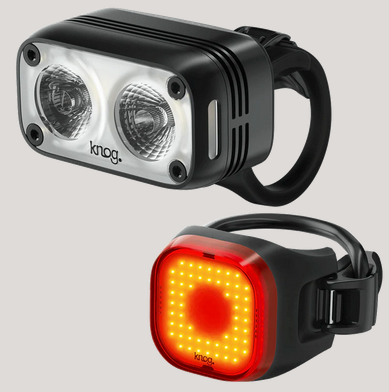 KNOG Blinder Road 400 & Blinder Mini Square Light Set