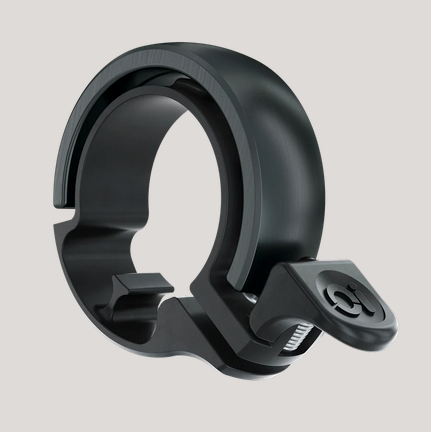 KNOG Oi Classic Bike Bell LARGE BLACK