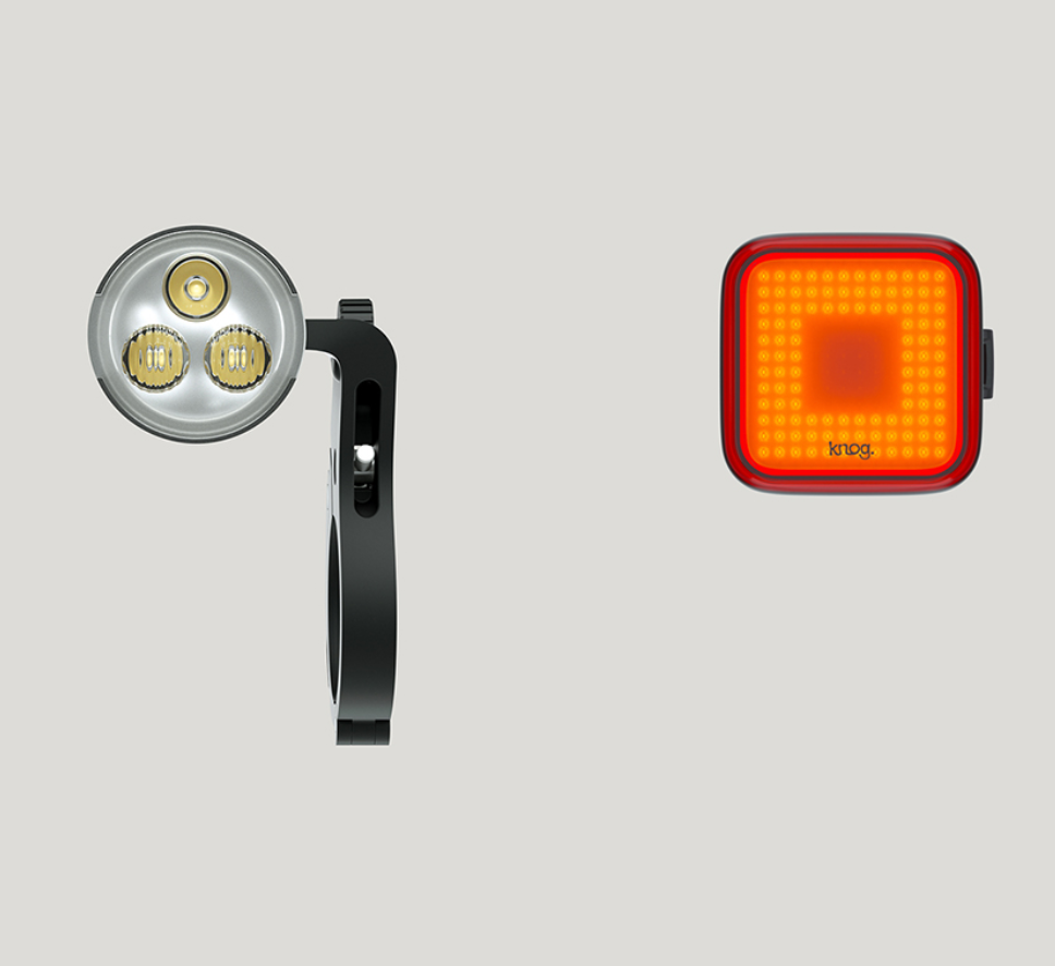 KNOG PWR Road 700 & Blinder Square Light Set