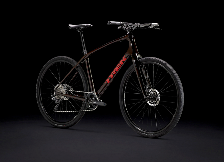 TREK FX Sport 5 Red Carbon Smoke