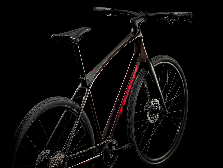 TREK FX Sport 5 Red Carbon Smoke