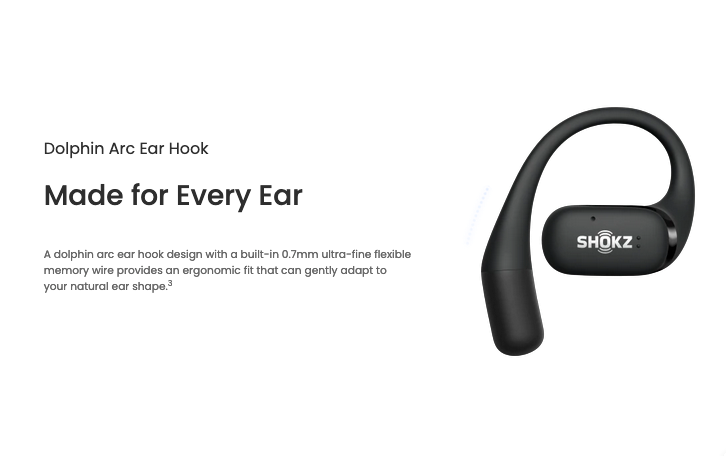 SHOKZ OPENFIT EARPHONES