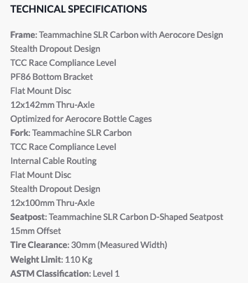 BMC Teammachine SLR FRS V2 ROAD Frameset iri/bru/bru 51