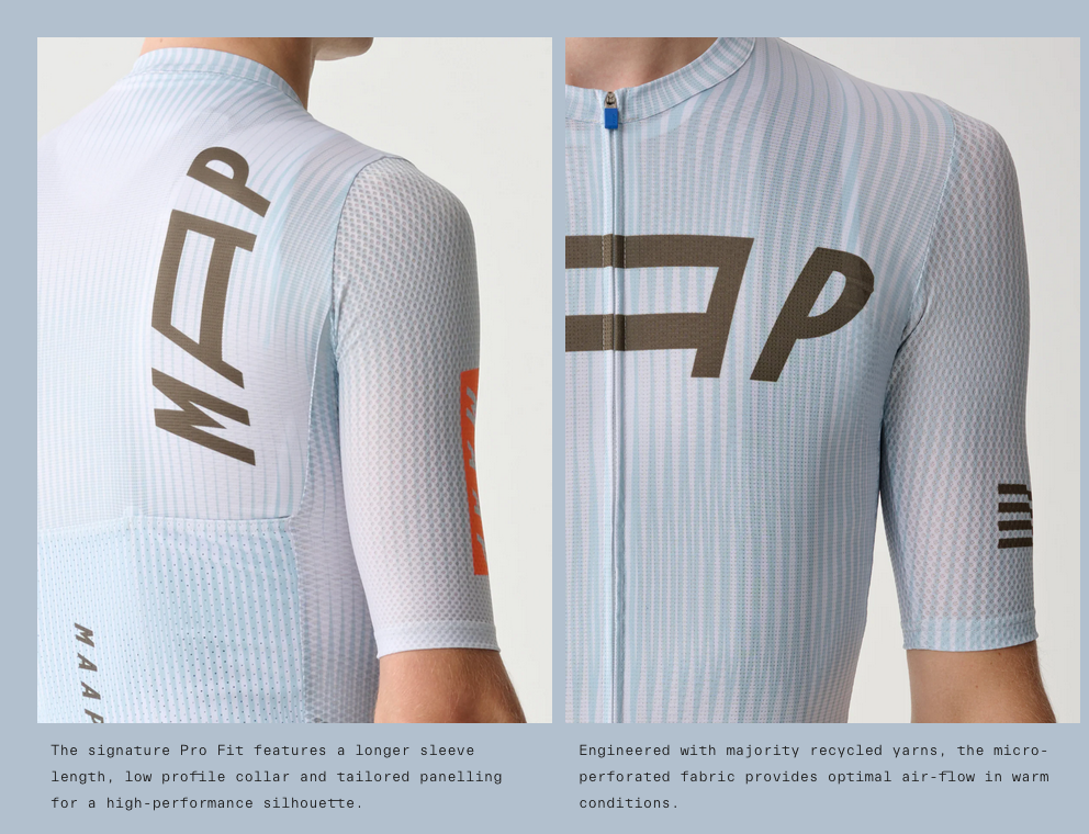 MAAP Privateer F.O Pro Jersey ICE BLUE