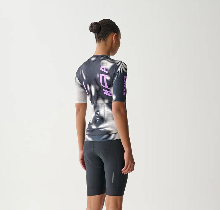 MAAP Womens Privateer A.N Pro Jersey BLACK GREY