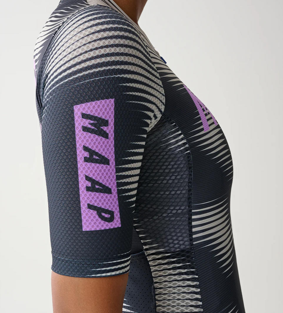 MAAP Womens Privateer A.N Pro Jersey BLACK GREY